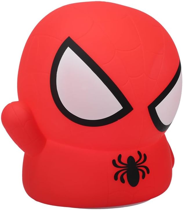 Lampe LED Squishy Spider-Man en silicone – Image 6