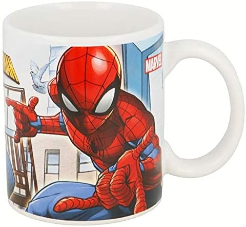 Tasse enfant en céramique Spider-Man Streets 325 ml avec boîte cadeau
