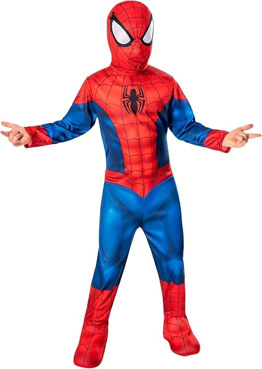 Déguisement classique Marvel Spider-Man enfant avec masque, 5-6 ans – Image 2