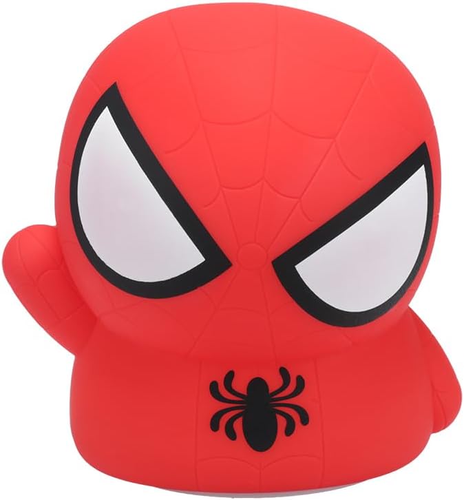 Lampe LED Squishy Spider-Man en silicone – Image 5