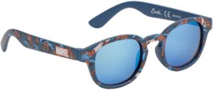 Lunettes de soleil Marvel Spiderman à verres ronds miroir UV400