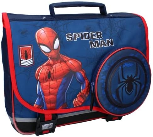 Cartable enfant Spider-Man 38 cm à bretelles réglables – Image 4