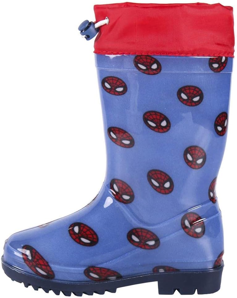 Bottes de pluie Spider-Man Marvel pour garçon, entrée d'eau minimisée – Image 2