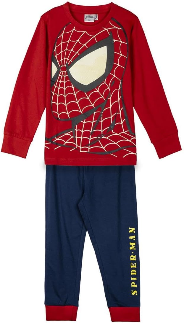 Pyjama 2 pièces Marvel Spider-Man en coton doux, taille 6 ans