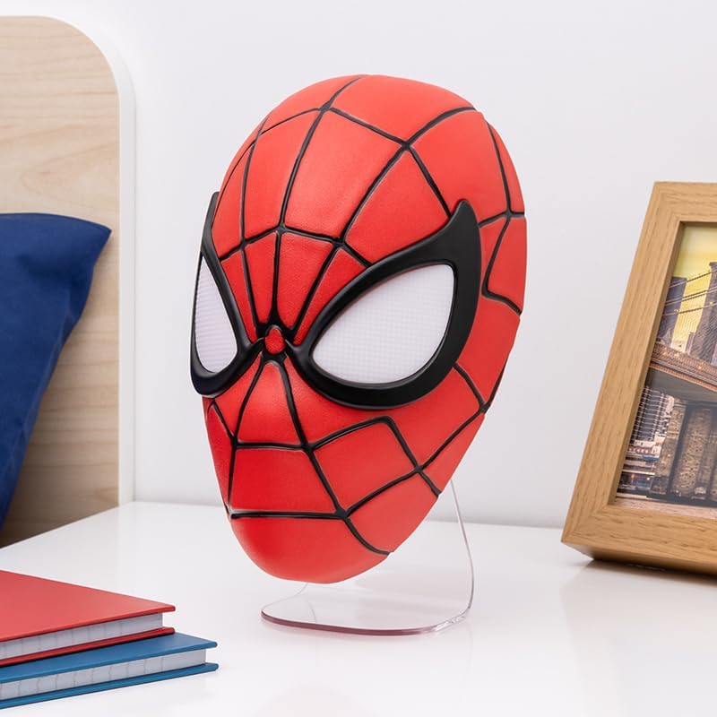 Lampe masque SPIDER-MAN Paladone avec 2 options d’alimentation – Image 6