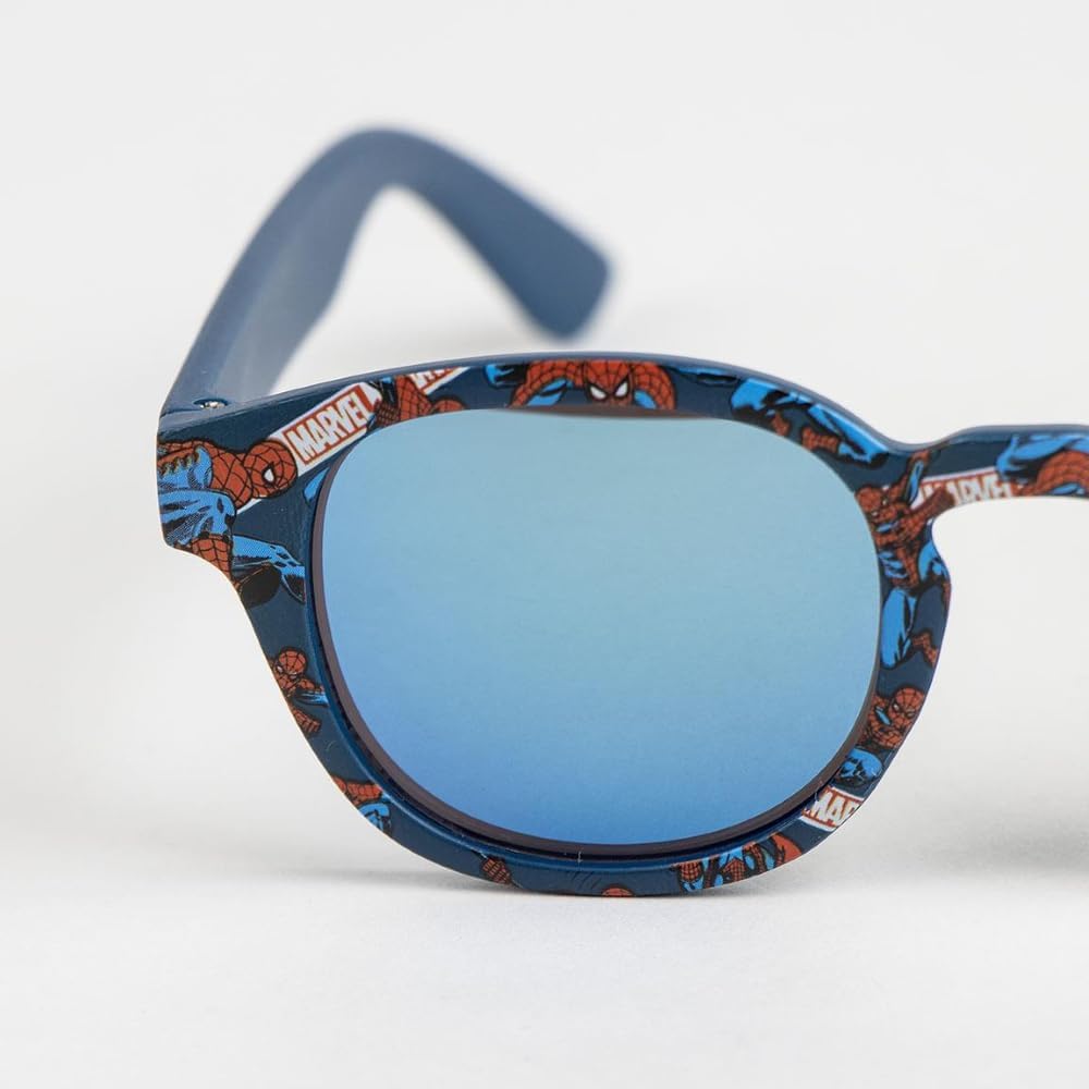 Lunettes de soleil Marvel Spiderman à verres ronds miroir UV400 – Image 4