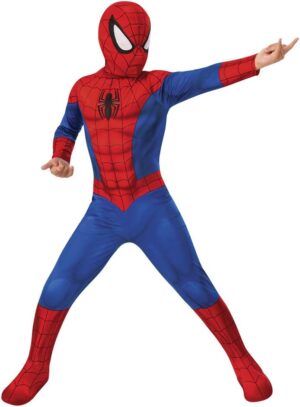 Déguisement classique Marvel Spider-Man enfant avec masque, 5-6 ans