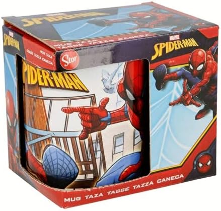 Tasse enfant en céramique Spider-Man Streets 325 ml avec boîte cadeau – Image 2