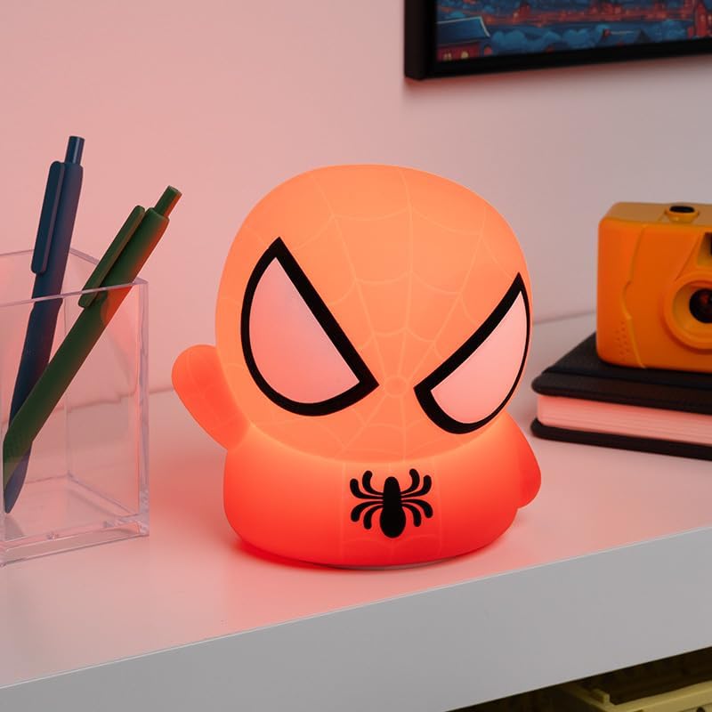 Lampe LED Squishy Spider-Man en silicone – Image 2