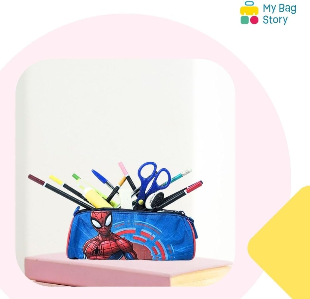 Trousse Spider-Man bleue 21 cm pour l'école – Image 4