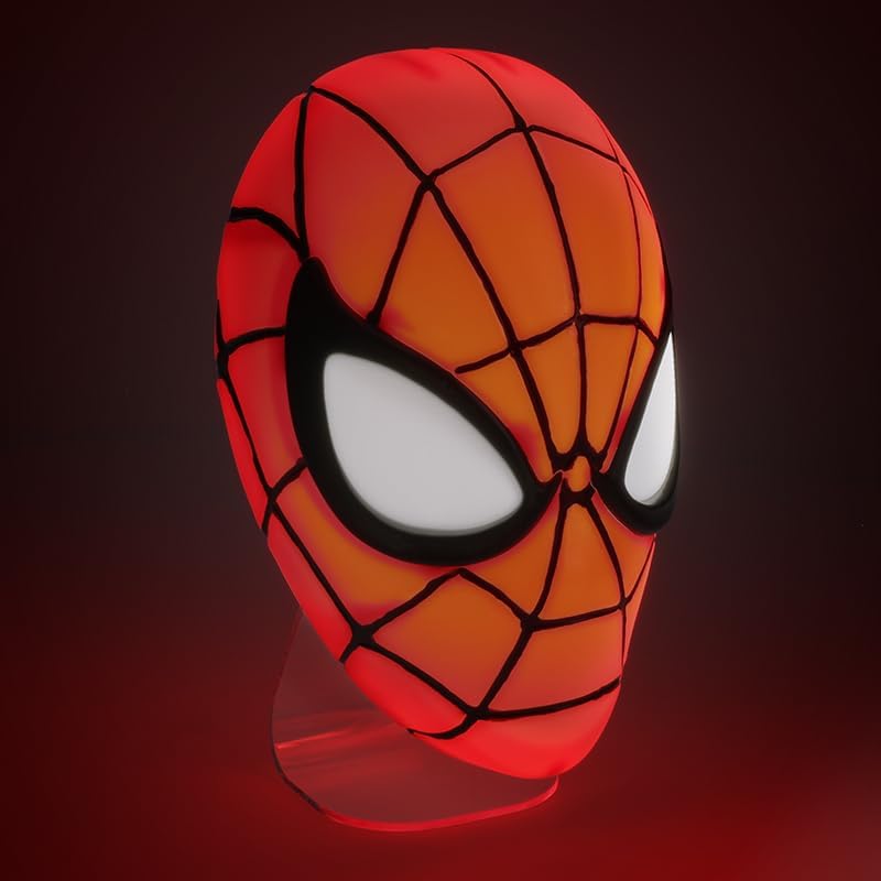 Lampe masque SPIDER-MAN Paladone avec 2 options d’alimentation – Image 2