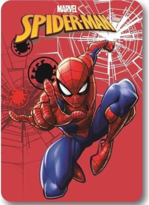 Plaid polaire Spider-Man avec impression pour enfant 100 x 140 cm