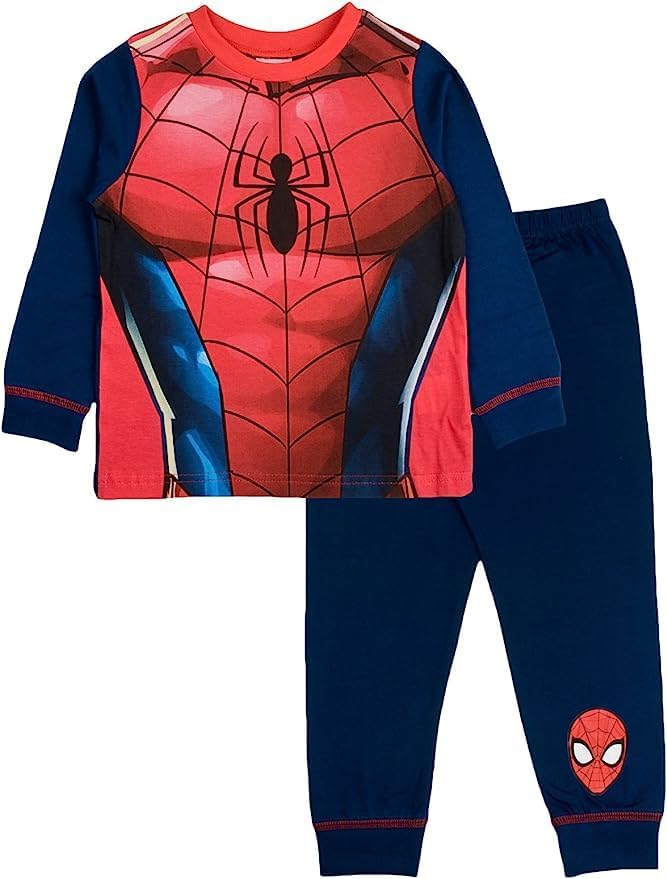 Ensemble pyjama Spiderman Marvel en coton pour garçon