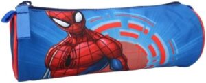 Trousse Spider-Man bleue 21 cm pour l'école