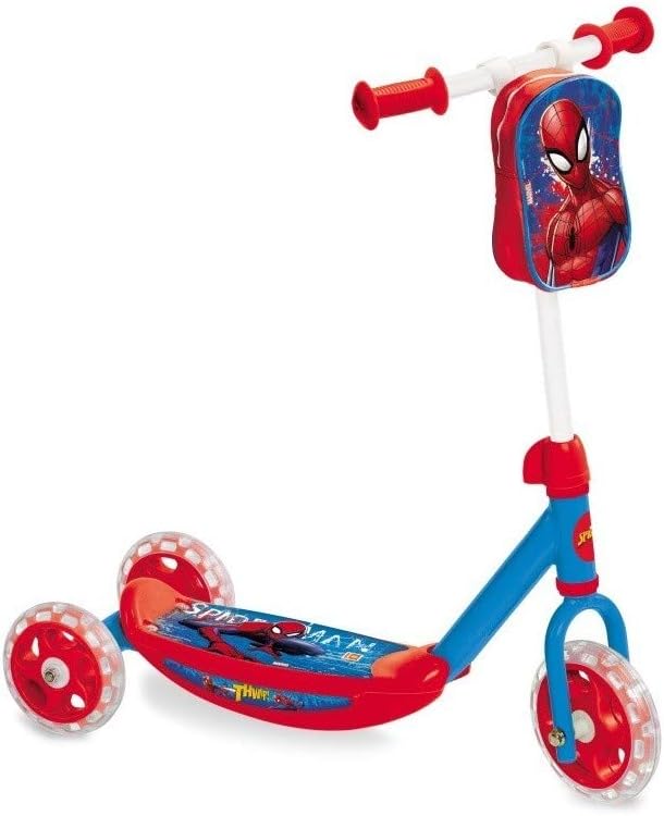 Trottinette Spider-Man 3 roues avec cadre en acier