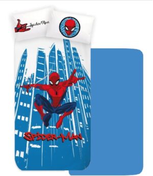 Parure de lit enfant Spiderman 2 en 100 % coton, 3 pièces