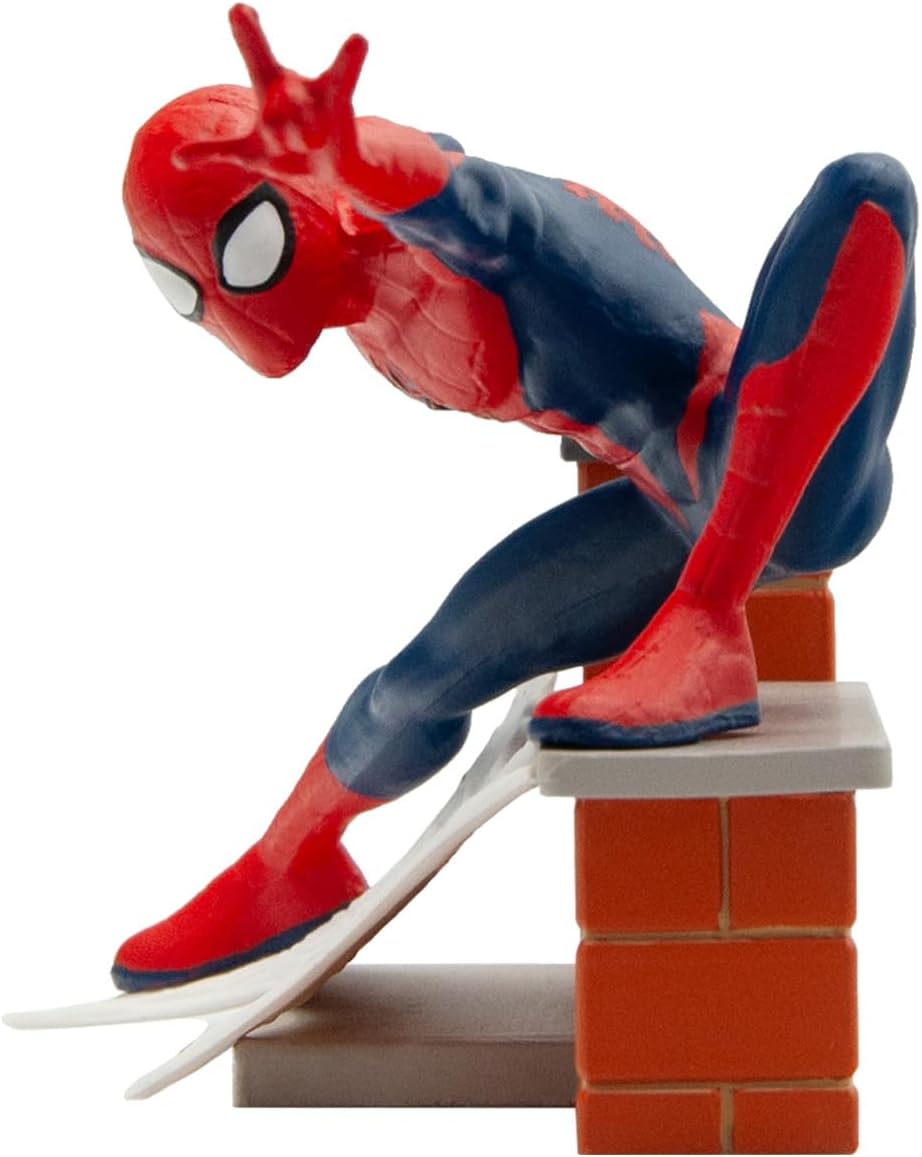 Figurine Spider-Man détaillée 7 du Marvel Spider-Verse par Bullyland – Image 3