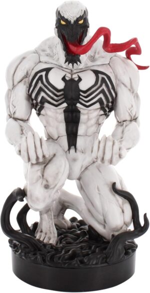 Support Cableguys Marvel Anti-Venom pour manette ou smartphone avec câble USB - 20 cm