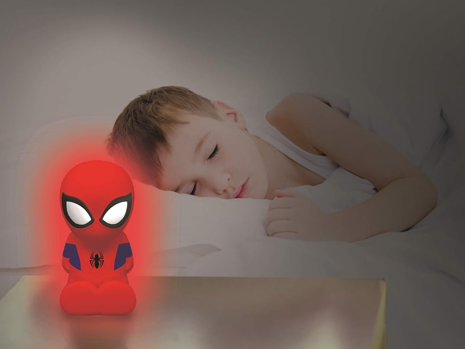 Veilleuse LED de poche Spider-Man Lexibook à changement de couleurs – Image 6