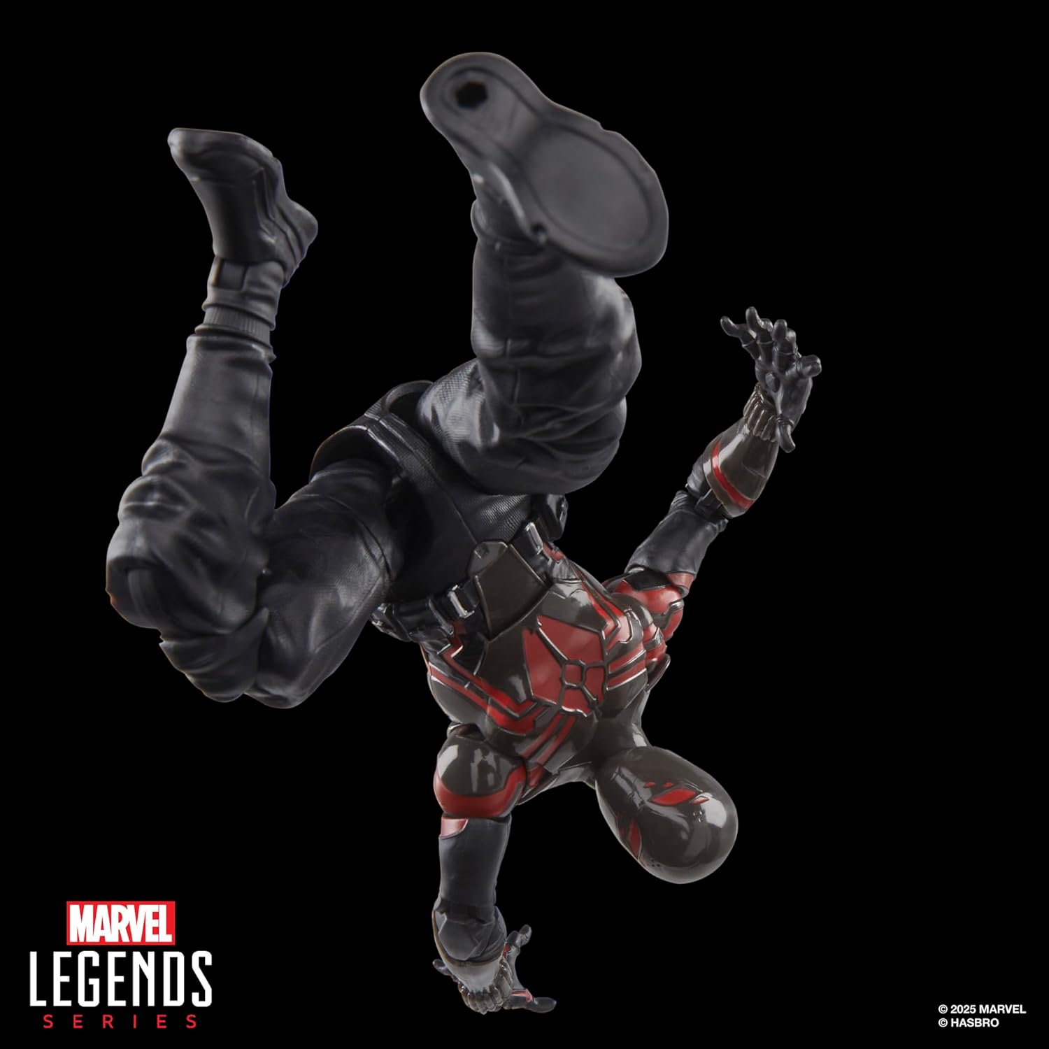 Figurine Spider-Man Miles Morales Brooklyn 2099 noire, Marvel Legends Gamerverse – Image 5
