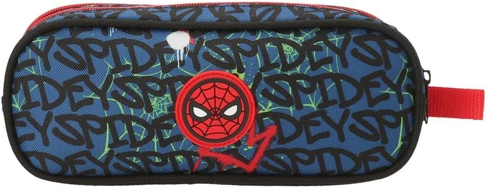 Trousse Marvel Spiderman Urban en polyester à deux compartiments – Image 3