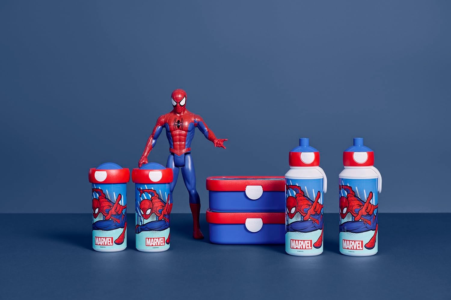 Boîte déjeuner bento Spider-Man Mepal 750 ml à clip – Image 8