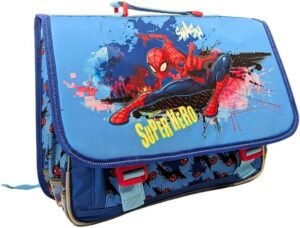 Cartable garçon Spider-Man à 2 compartiments 31 x 41 x 16 cm