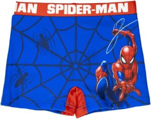 Maillot de bain boxer Spider-Man Marvel pour garçon, tailles 3 à 7 ans