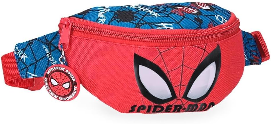 Trousse Spider-Man Marvel Disney en polyester avec bandoulière réglable