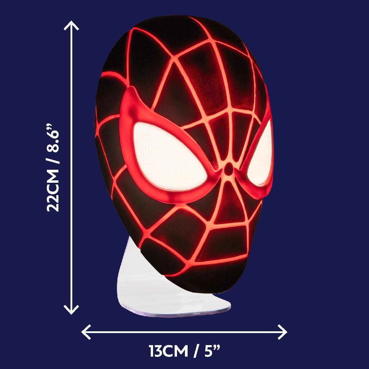 Lampe masque Spider-Man Miles Morales – Image 5