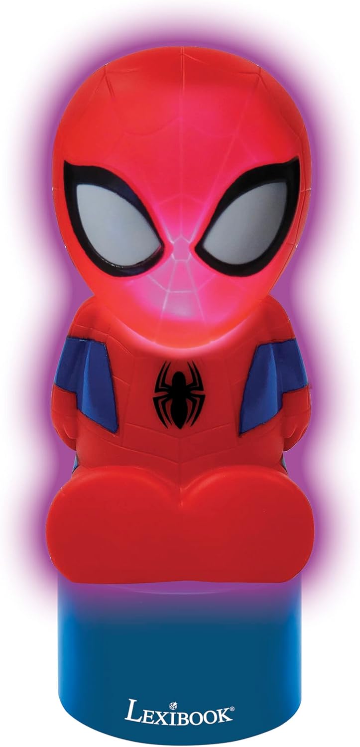 Veilleuse haut-parleur Spider-Man Lexibook à changement de couleurs NS01SP – Image 3