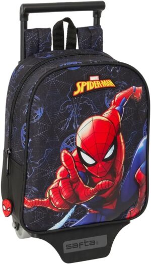 Sac à dos de crèche Spider-Man Attack avec chariot 22 x 10 x 27 cm