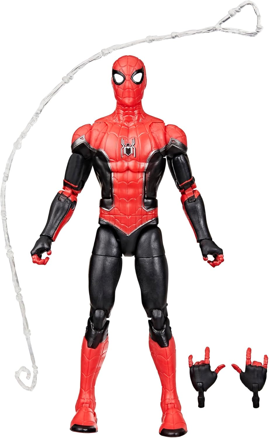 Figurine Spider-Man en armure améliorée avec pièce Pourriture Marvel Legends