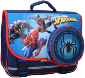 Cartable Spider-Man 37 cm à 2 compartiments pour l'école