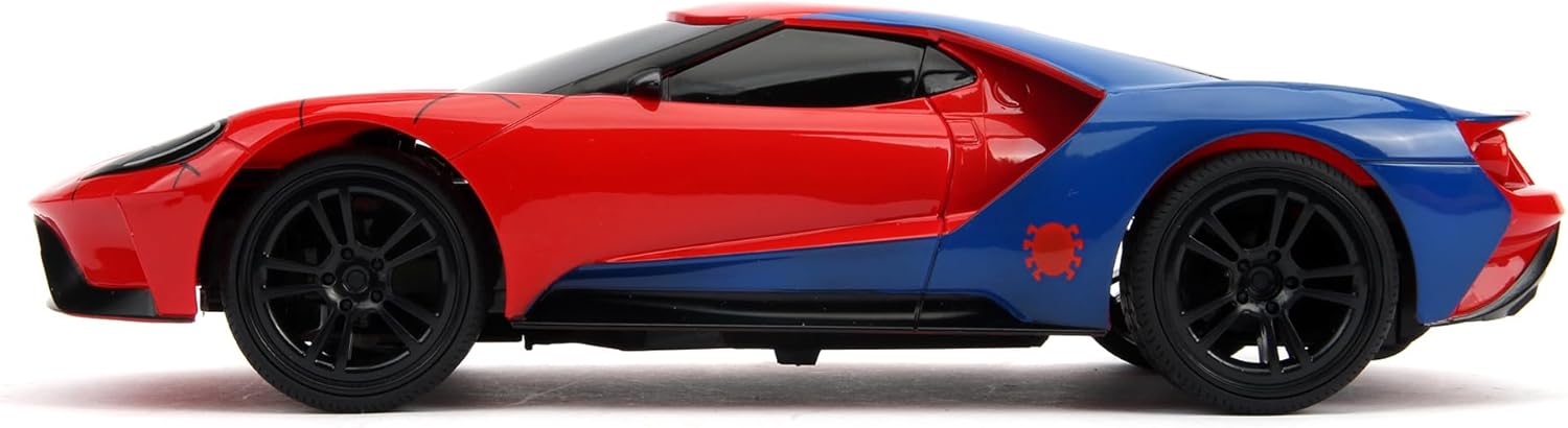 Ford GT radio commandée Spiderman Marvel turbo 1/16 Jada – Image 3