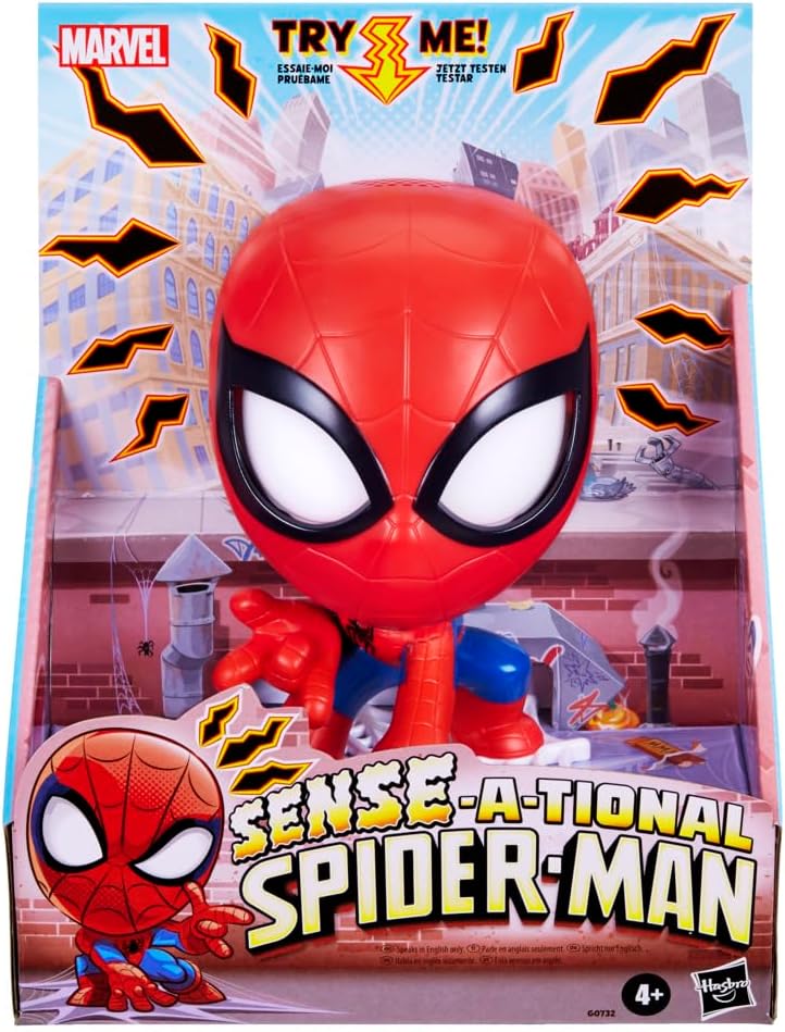 Figurine électronique Spider-Man Marvel avec plus de 40 phrases – Image 3