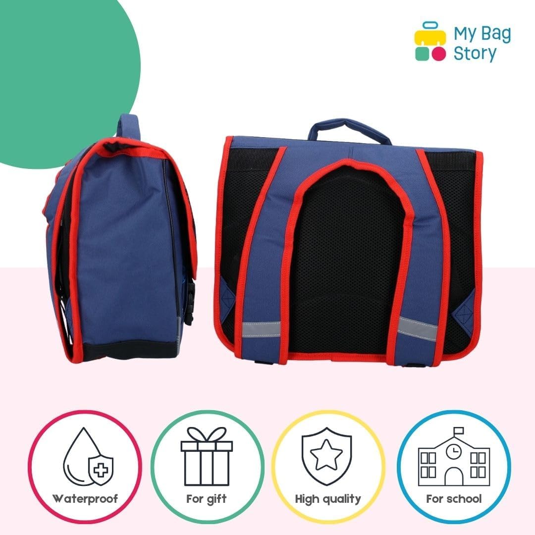 Cartable Spider-Man garçon 37 cm avec 2 compartiments – Image 5