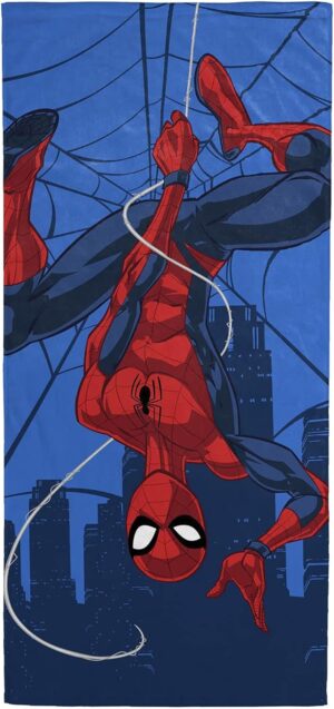 Serviette de plage Marvel Spiderman en coton 71 x 147