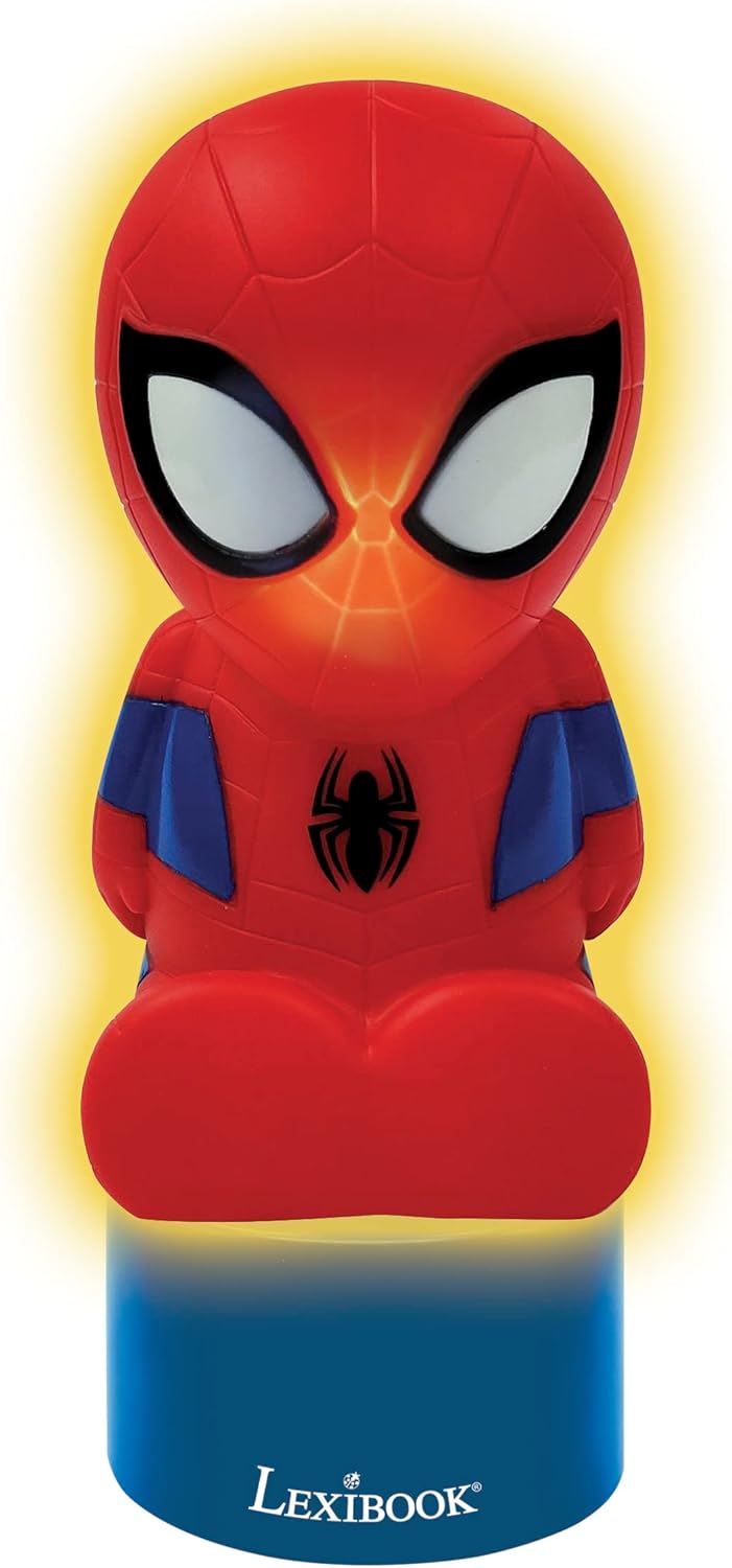 Veilleuse haut-parleur Spider-Man Lexibook à changement de couleurs NS01SP – Image 5