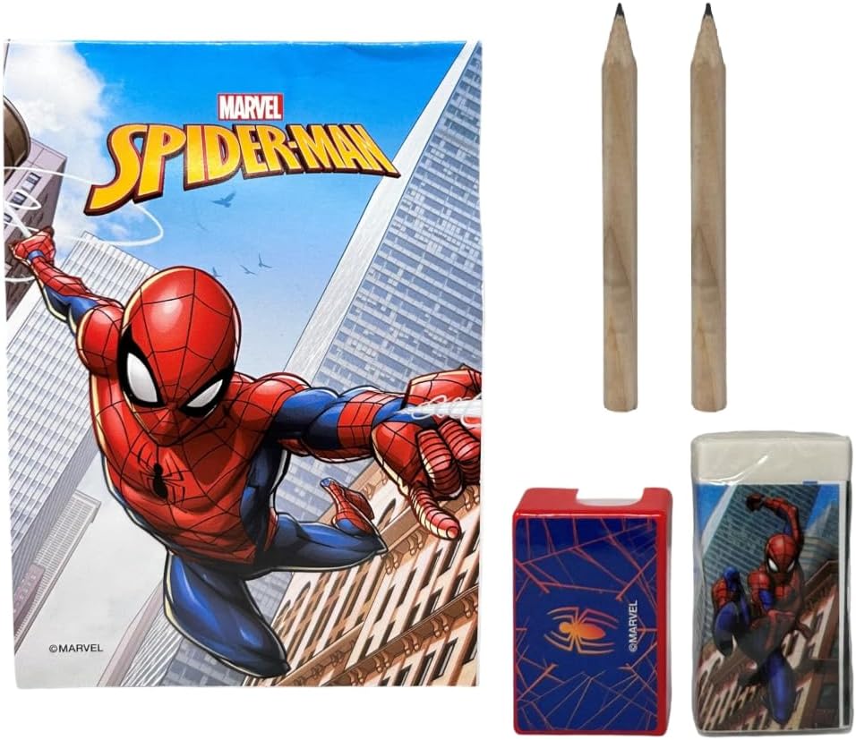 Cube de papeterie Marvel Spiderman 25 pièces – Image 2