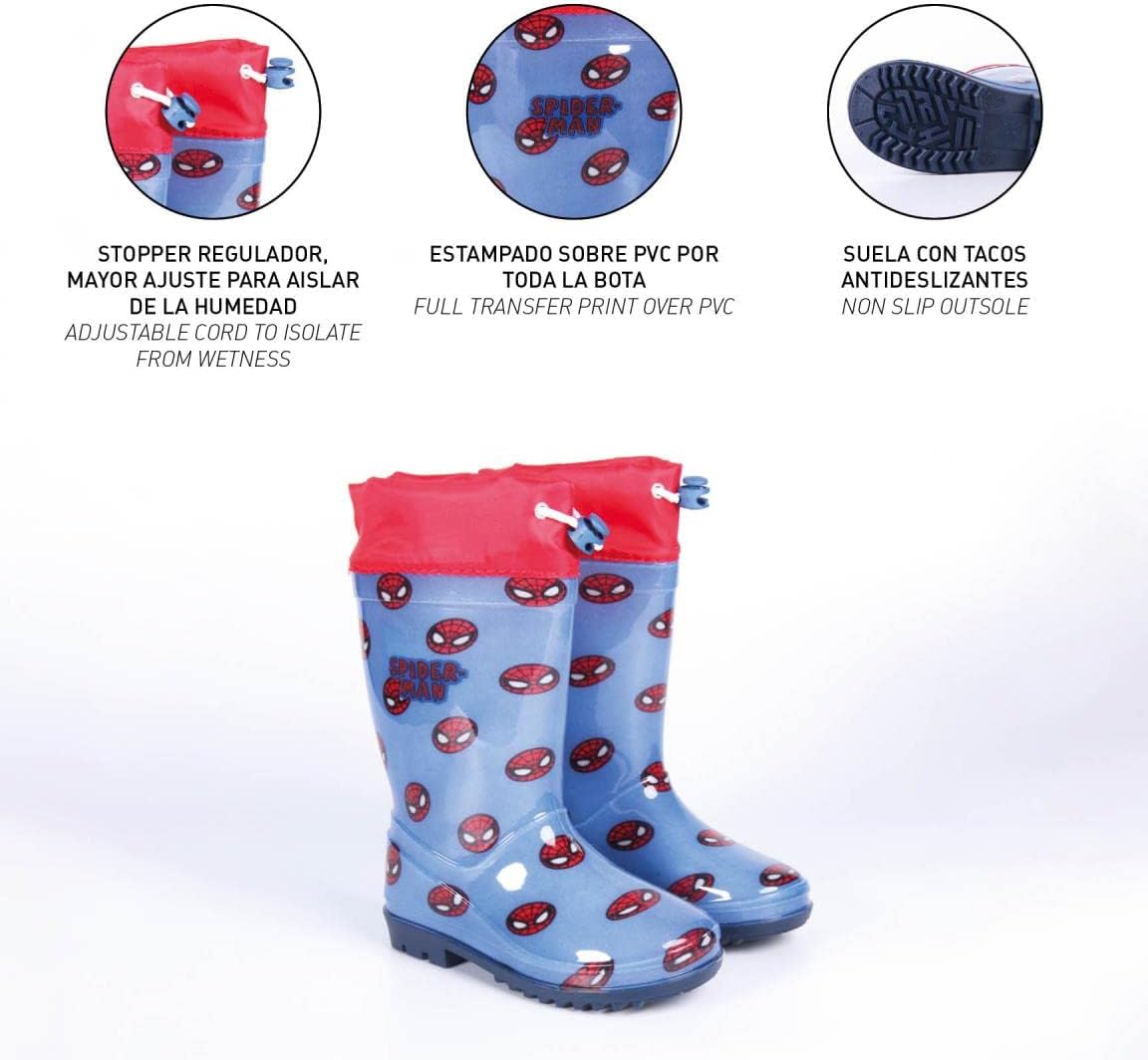Bottes de pluie Marvel Spider-Man 31 avec bouchon réglable – Image 5