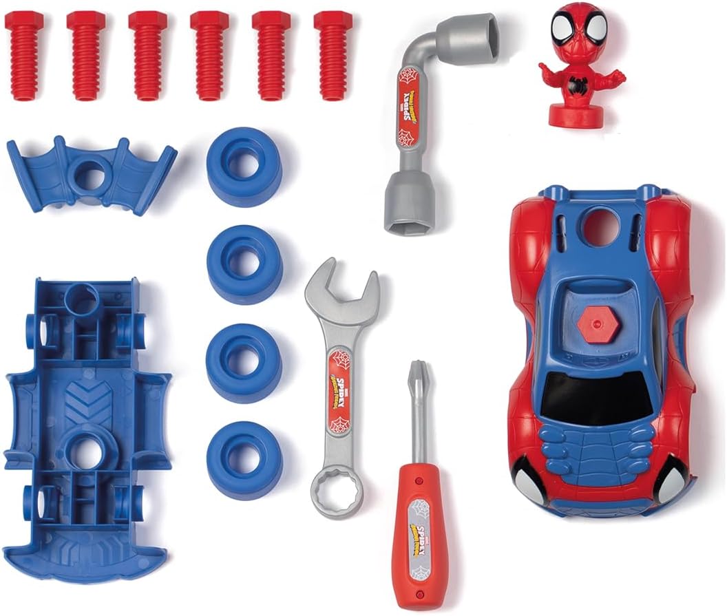 Mallette d'outils Spidey Miles Morales avec voiture à assembler – Image 3