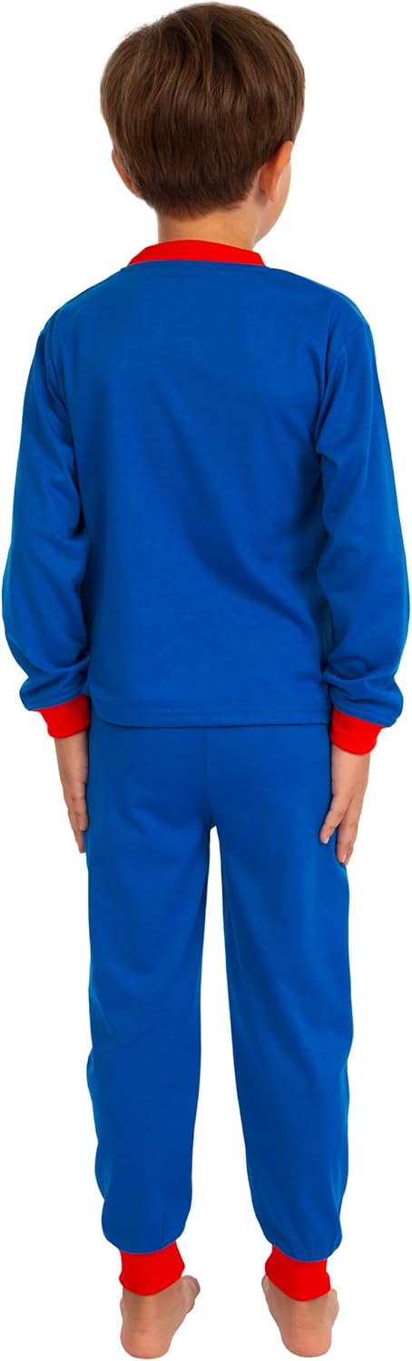 Pyjama d'hiver Marvel Spiderman pour garçons, ensemble de nuit 2 à 8 ans – Image 5