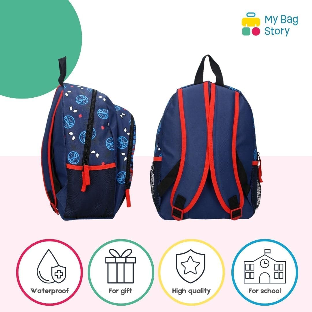 Sac à dos bleu Spiderman 35 cm pour garçon – Image 5