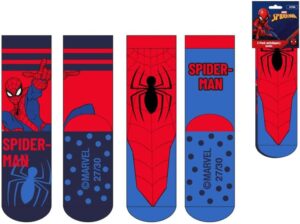 Lot de 2 chaussettes antidérapantes Spider-Man mixte enfant