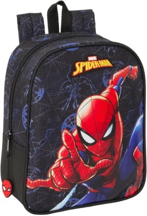 Sac à dos enfant Spider-Man Attack noir, 22 x 10 x 27 cm