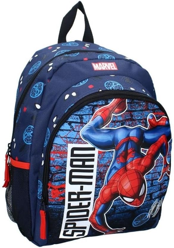 Sac à dos bleu Spiderman 35 cm pour garçon