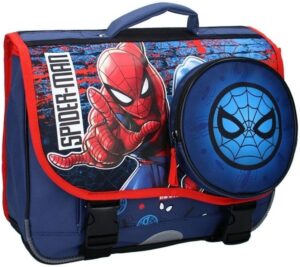 Cartable Spider-Man garçon 37 cm avec 2 compartiments
