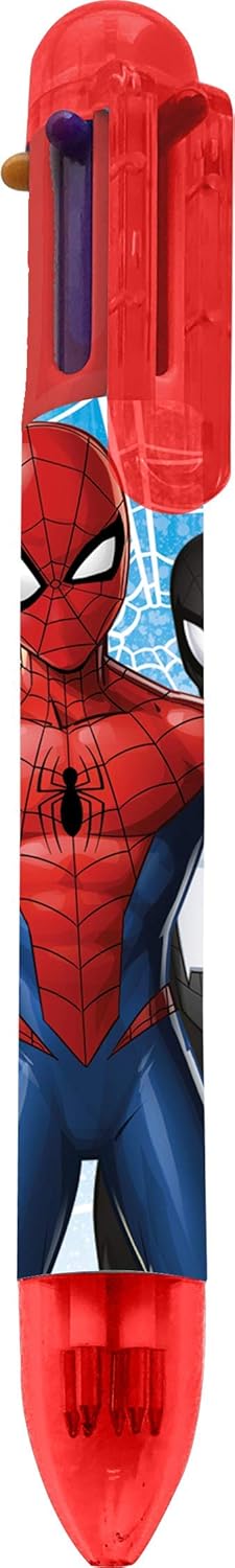 Set enfant Spider-Man avec montre numérique, journal secret et stylo 6 couleurs – Image 3