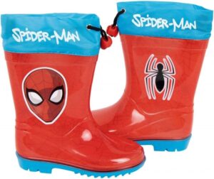 Bottes de pluie Spider-Man Marvel à semelle antidérapante pour enfant
